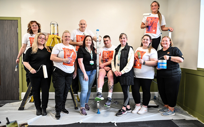 A New Look for Station Seven - Thanks to B&Q Paisley