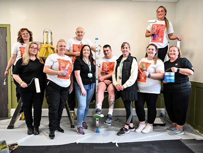 A New Look for Station Seven - Thanks to B&Q Paisley